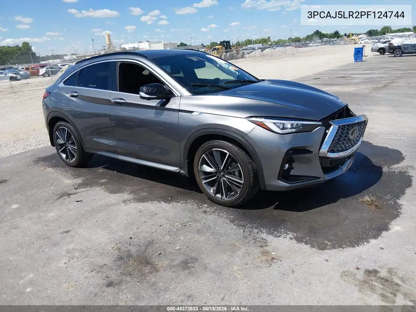 2023 Infiniti Qx55 Sensory Awd VIN: 3PCAJ5LR2PF124744 Lot: 45372833