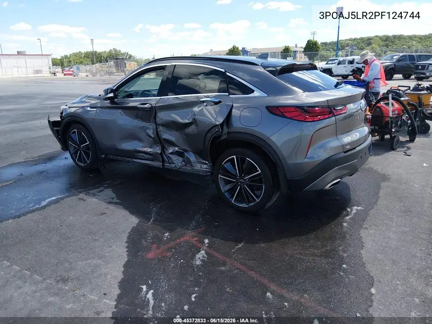 2023 Infiniti Qx55 Sensory Awd VIN: 3PCAJ5LR2PF124744 Lot: 45372833