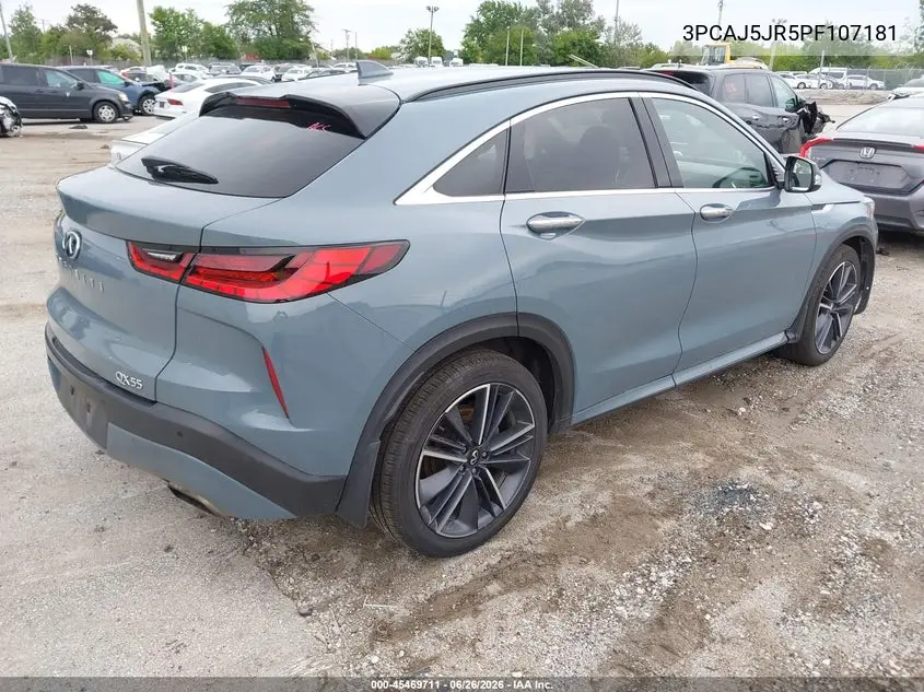 2023 Infiniti Qx55 Luxe Awd VIN: 3PCAJ5JR5PF107181 Lot: 45469711