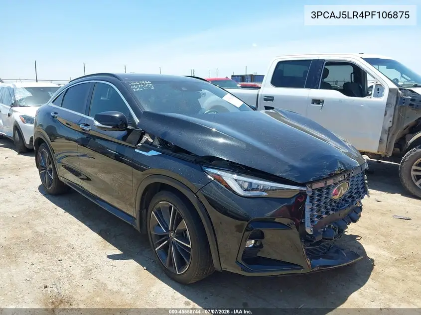 2023 Infiniti Qx55 Sensory Awd VIN: 3PCAJ5LR4PF106875 Lot: 45558744