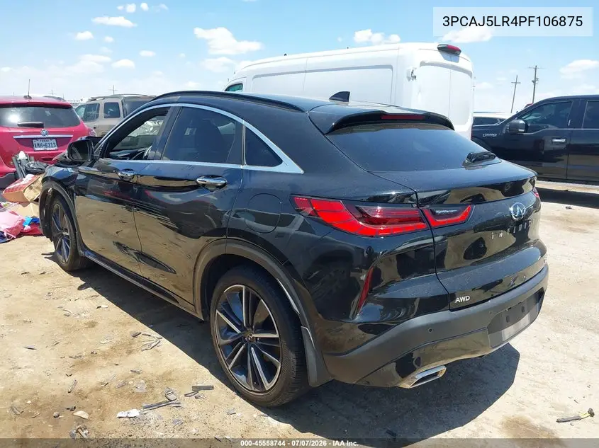 2023 Infiniti Qx55 Sensory Awd VIN: 3PCAJ5LR4PF106875 Lot: 45558744