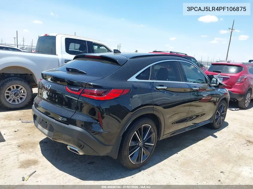 2023 Infiniti Qx55 Sensory Awd VIN: 3PCAJ5LR4PF106875 Lot: 45558744