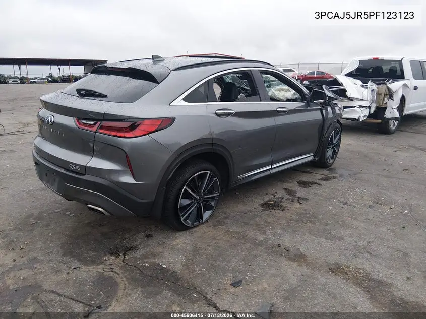 2023 Infiniti Qx55 Luxe Awd VIN: 3PCAJ5JR5PF123123 Lot: 45606415
