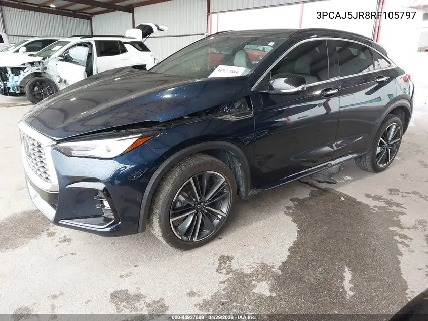 2024 Infiniti Qx55 Luxe Awd VIN: 3PCAJ5JR8RF105797 Lot: 44927009