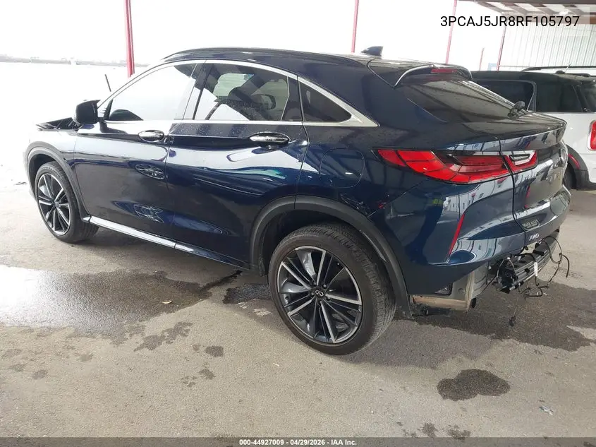 2024 Infiniti Qx55 Luxe Awd VIN: 3PCAJ5JR8RF105797 Lot: 44927009