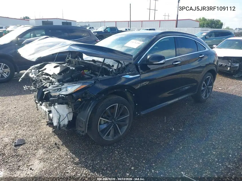 2024 Infiniti Qx55 Luxe Awd VIN: 3PCAJ5JR3RF109112 Lot: 45076220
