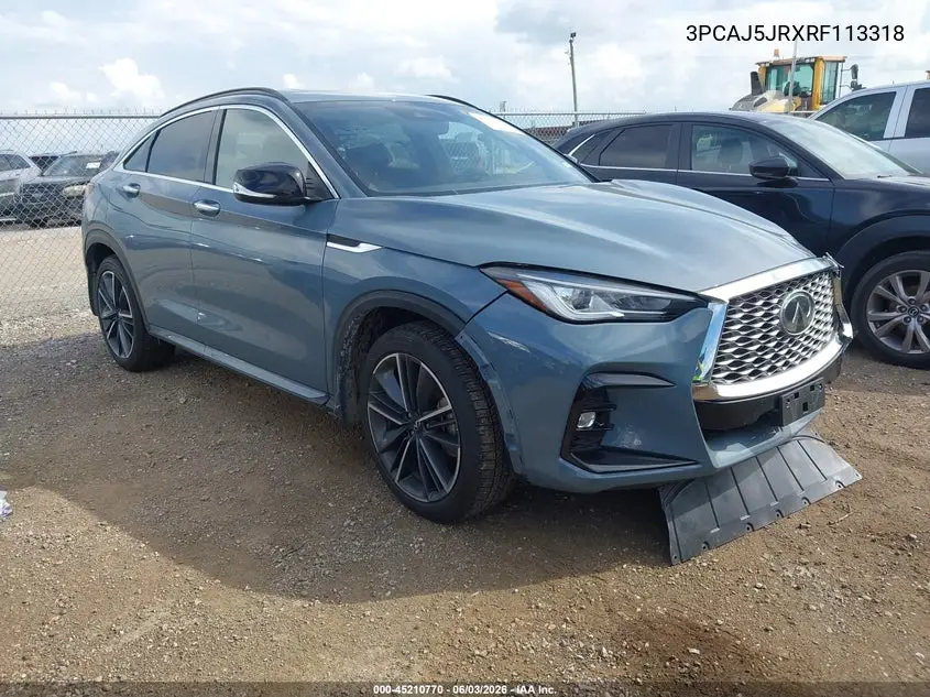 2024 Infiniti Qx55 Luxe Awd VIN: 3PCAJ5JRXRF113318 Lot: 45210770