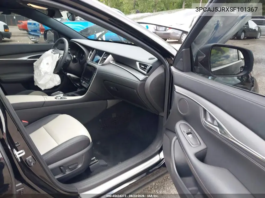 2025 Infiniti Qx55 Luxe Awd VIN: 3PCAJ5JRXSF101367 Lot: 45434373