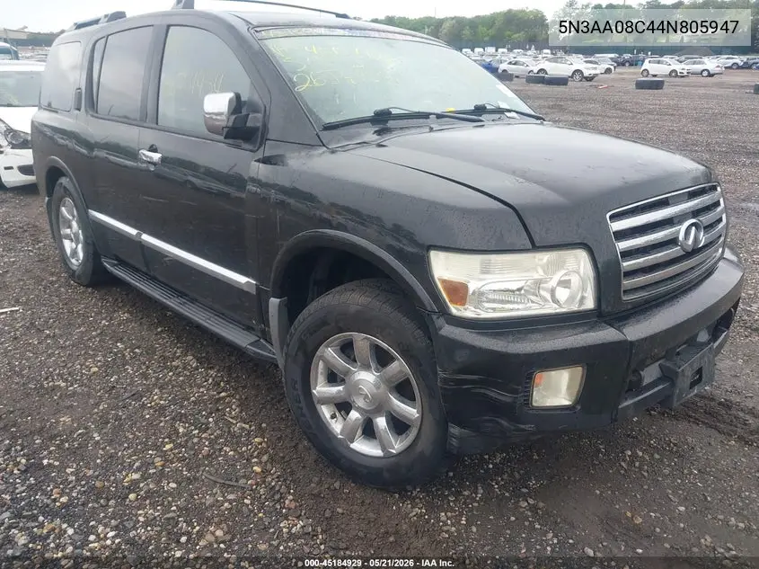 2004 Infiniti Qx56 VIN: 5N3AA08C44N805947 Lot: 45184929