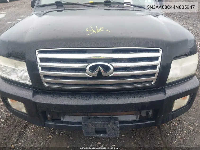2004 Infiniti Qx56 VIN: 5N3AA08C44N805947 Lot: 45184929