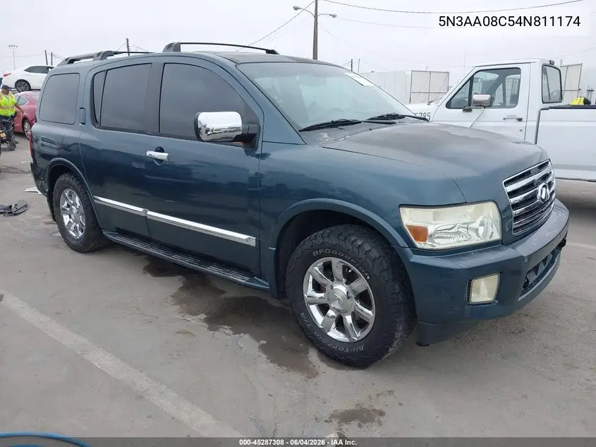 2004 Infiniti Qx56 VIN: 5N3AA08C54N811174 Lot: 45287308