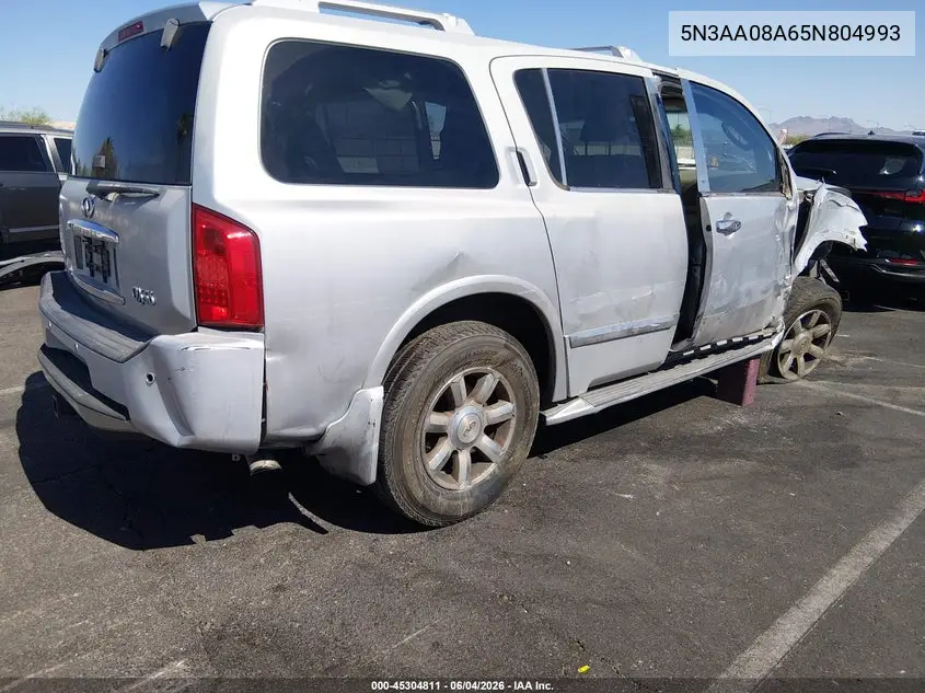 2005 Infiniti Qx56 VIN: 5N3AA08A65N804993 Lot: 45304811