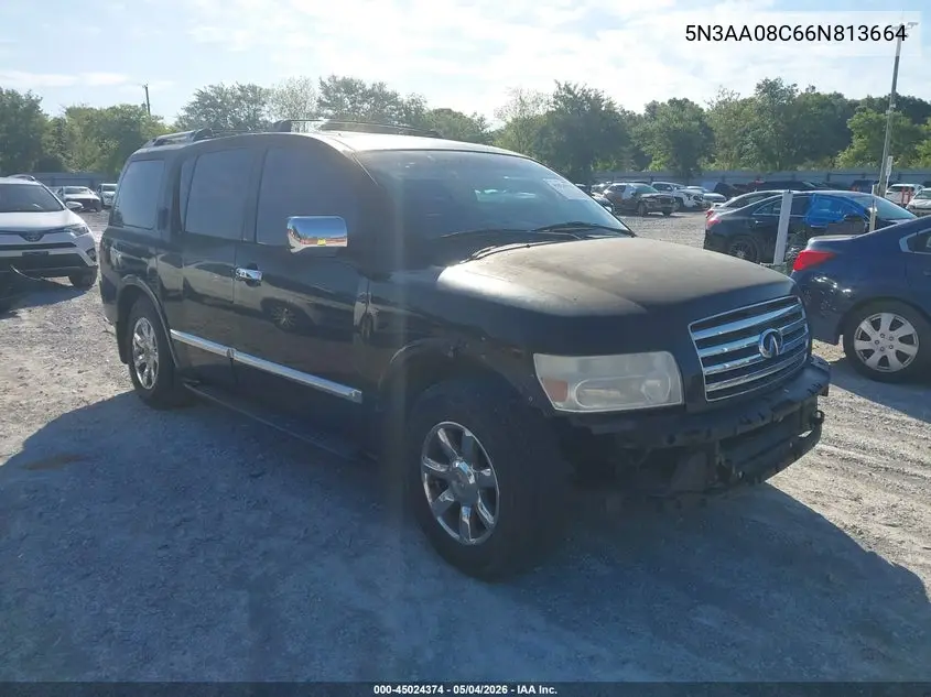 2006 Infiniti Qx56 VIN: 5N3AA08C66N813664 Lot: 45024374