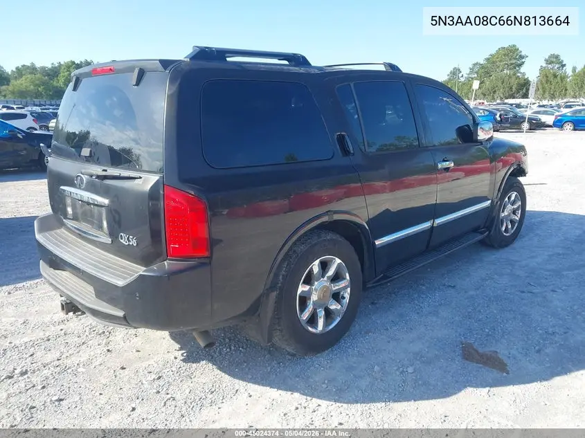 2006 Infiniti Qx56 VIN: 5N3AA08C66N813664 Lot: 45024374