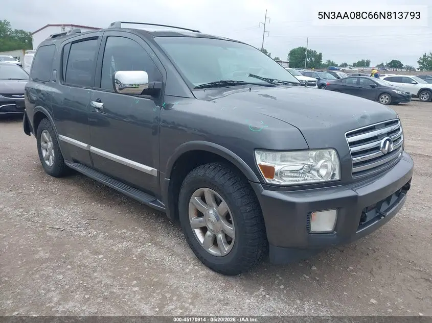 2006 Infiniti Qx56 VIN: 5N3AA08C66N813793 Lot: 45170914