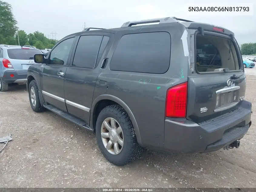 2006 Infiniti Qx56 VIN: 5N3AA08C66N813793 Lot: 45170914