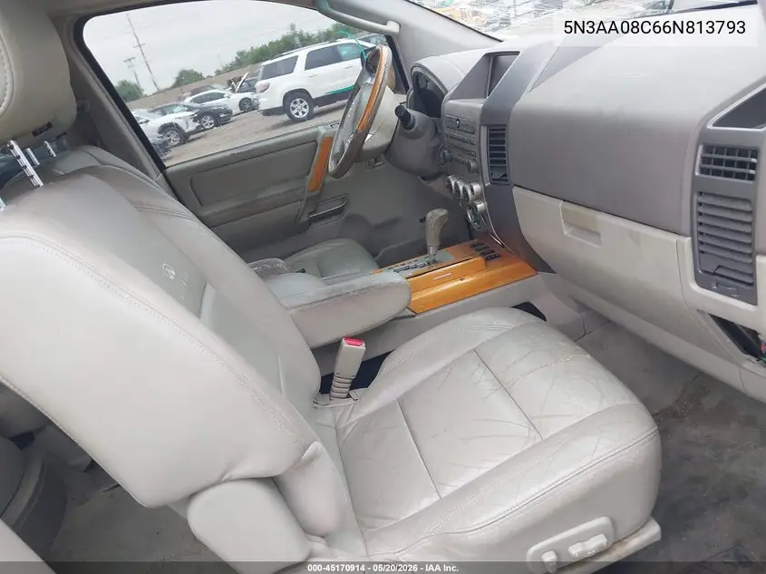 2006 Infiniti Qx56 VIN: 5N3AA08C66N813793 Lot: 45170914