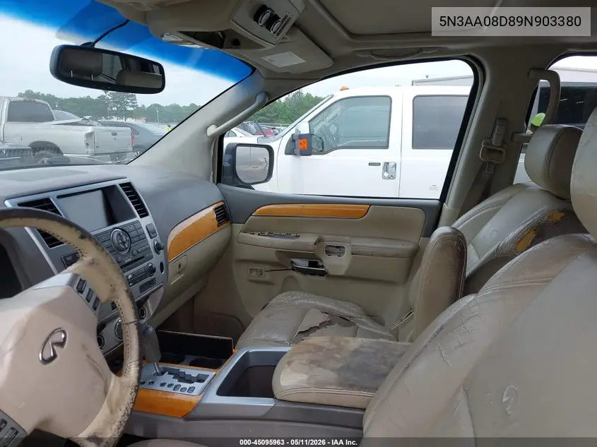 2009 Infiniti Qx56 VIN: 5N3AA08D89N903380 Lot: 45095963