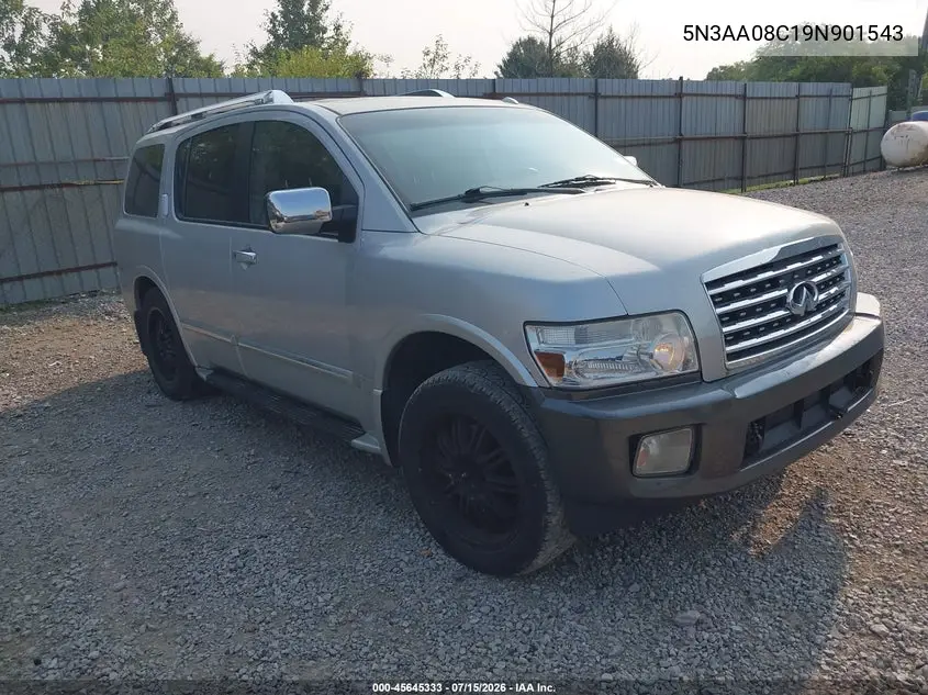 2009 Infiniti Qx56 VIN: 5N3AA08C19N901543 Lot: 45645333