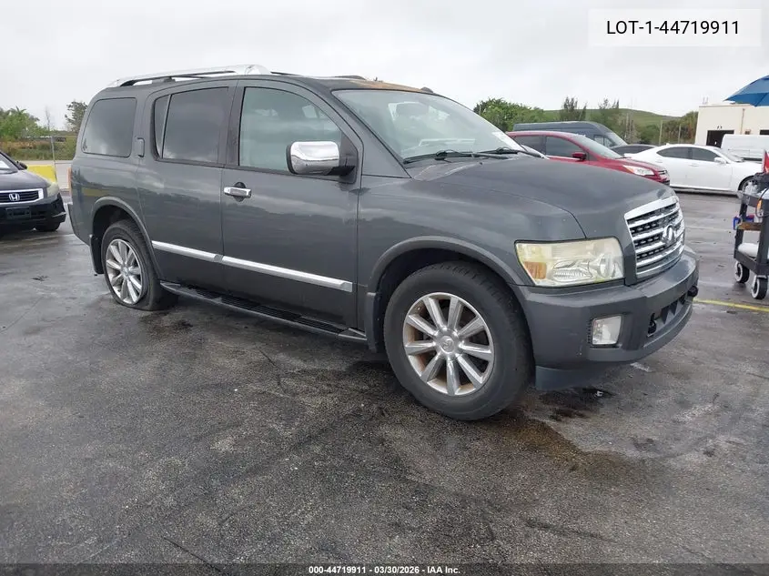 2010 Infiniti Qx56 VIN: 5N3ZA0ND9AN900001 Lot: 44719911