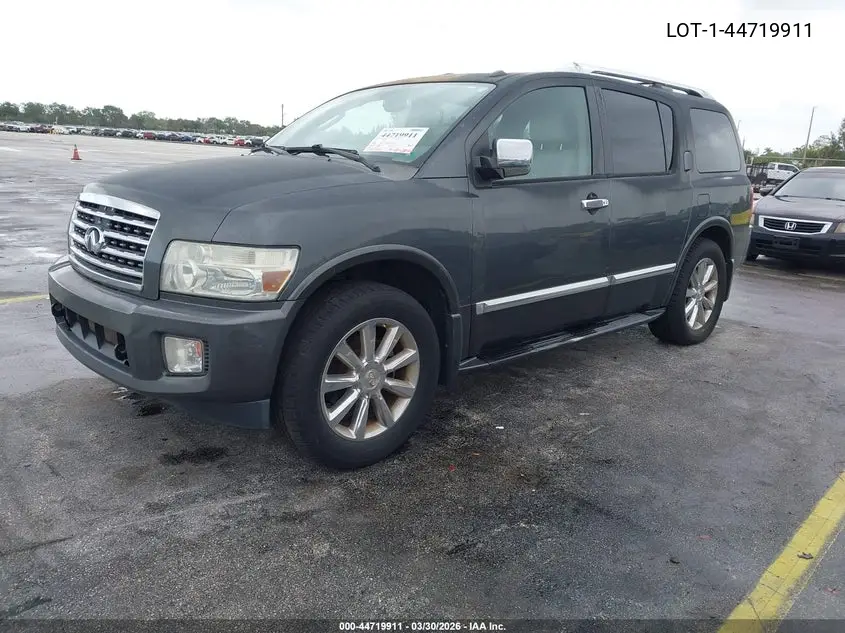 2010 Infiniti Qx56 VIN: 5N3ZA0ND9AN900001 Lot: 44719911