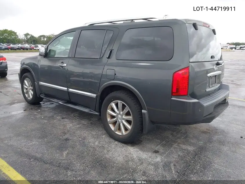2010 Infiniti Qx56 VIN: 5N3ZA0ND9AN900001 Lot: 44719911