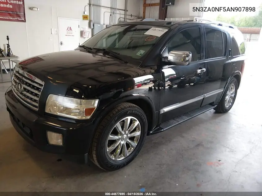 2010 Infiniti Qx56 VIN: 5N3ZA0NF5AN907898 Lot: 44877695