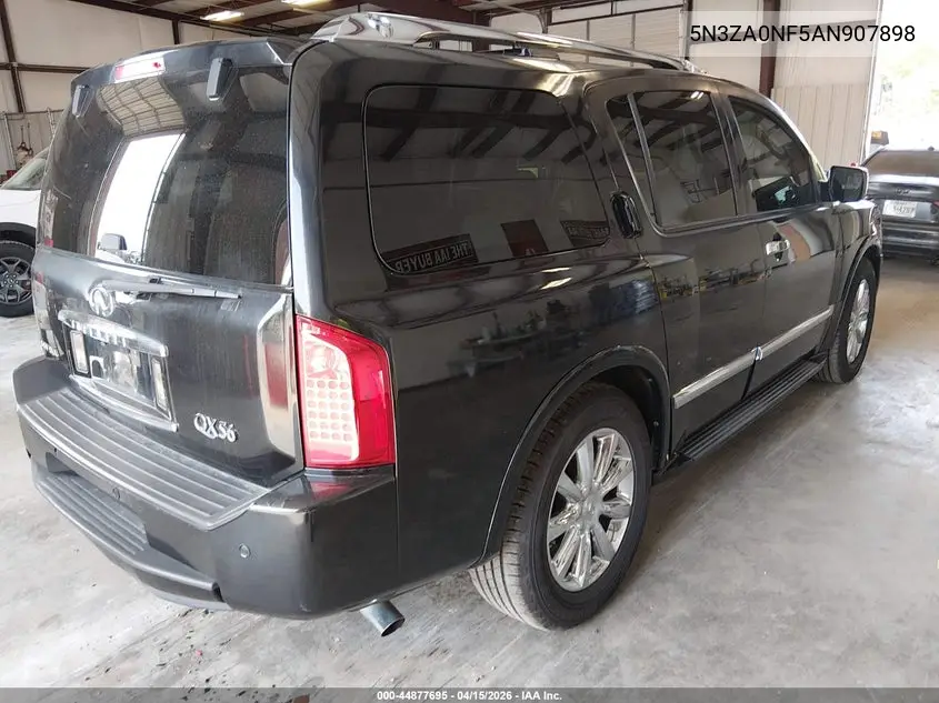 2010 Infiniti Qx56 VIN: 5N3ZA0NF5AN907898 Lot: 44877695
