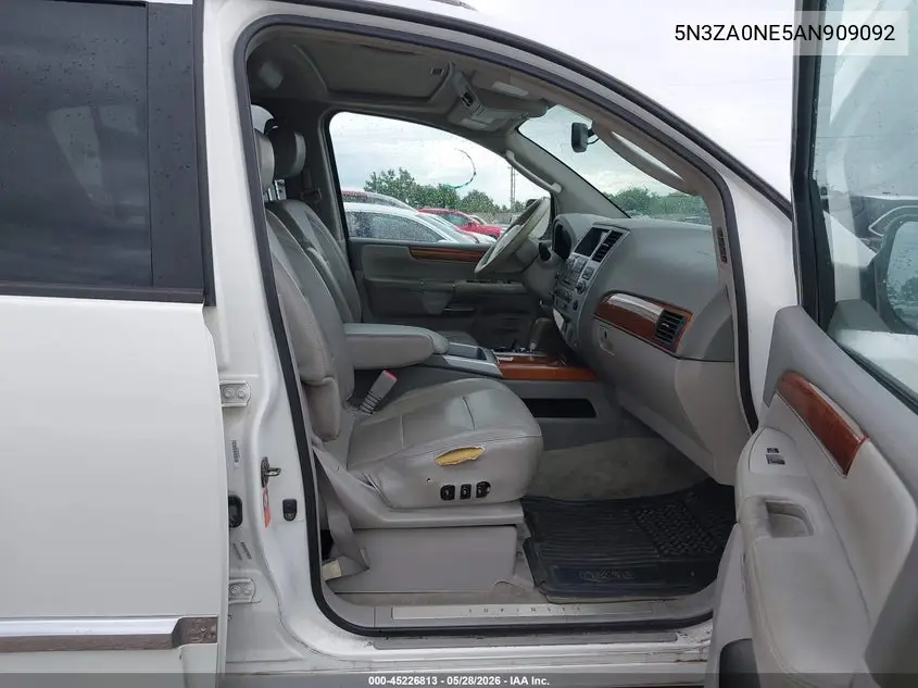2010 Infiniti Qx56 VIN: 5N3ZA0NE5AN909092 Lot: 45226813