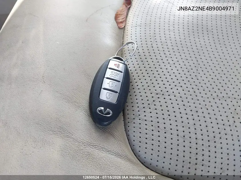 2011 Infiniti Qx56 VIN: JN8AZ2NE4B9004971 Lot: 12650524