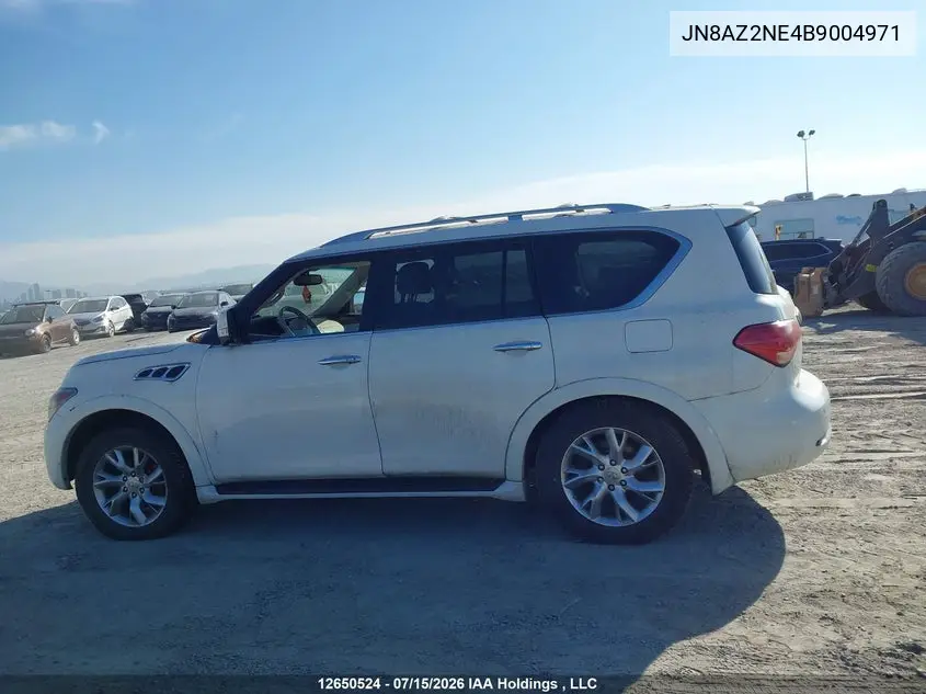 2011 Infiniti Qx56 VIN: JN8AZ2NE4B9004971 Lot: 12650524