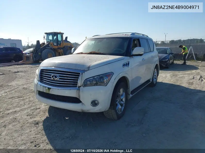 2011 Infiniti Qx56 VIN: JN8AZ2NE4B9004971 Lot: 12650524
