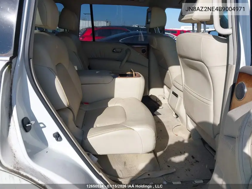 2011 Infiniti Qx56 VIN: JN8AZ2NE4B9004971 Lot: 12650524