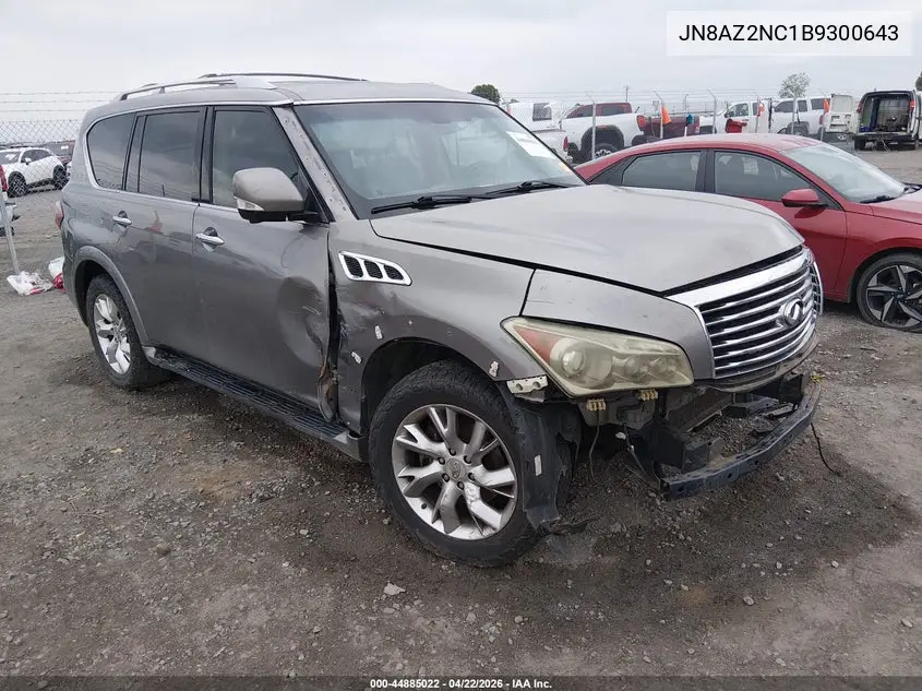2011 Infiniti Qx56 VIN: JN8AZ2NC1B9300643 Lot: 44885022
