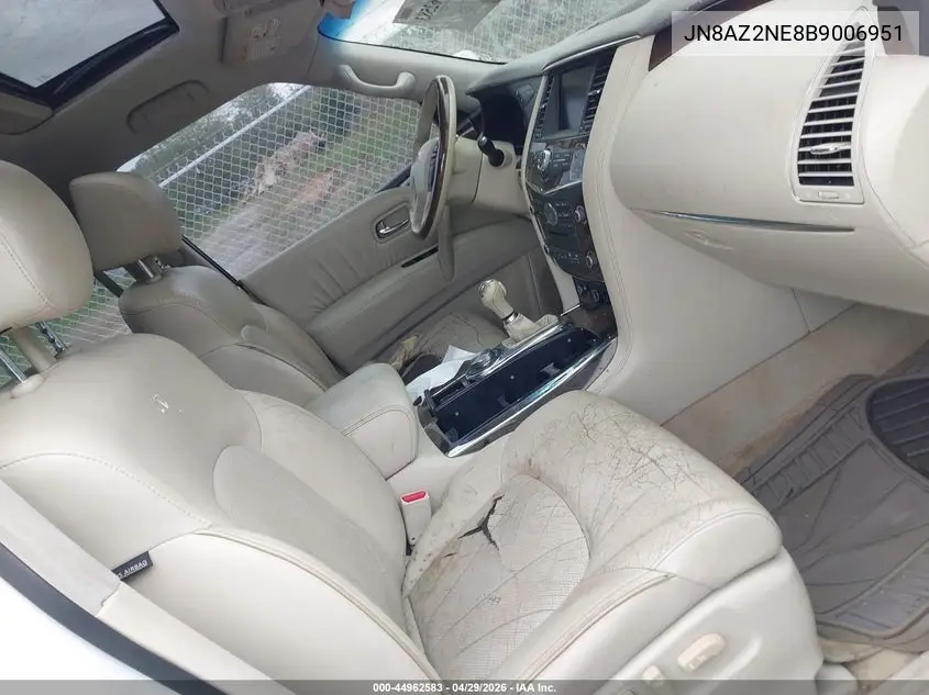 2011 Infiniti Qx56 VIN: JN8AZ2NE8B9006951 Lot: 44962583