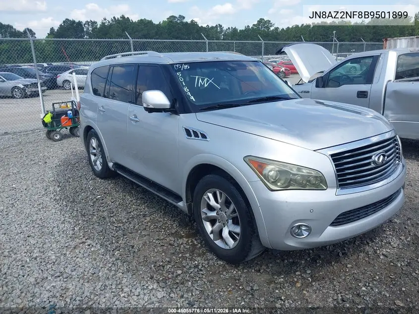 2011 Infiniti Qx56 VIN: JN8AZ2NF8B9501899 Lot: 45055776