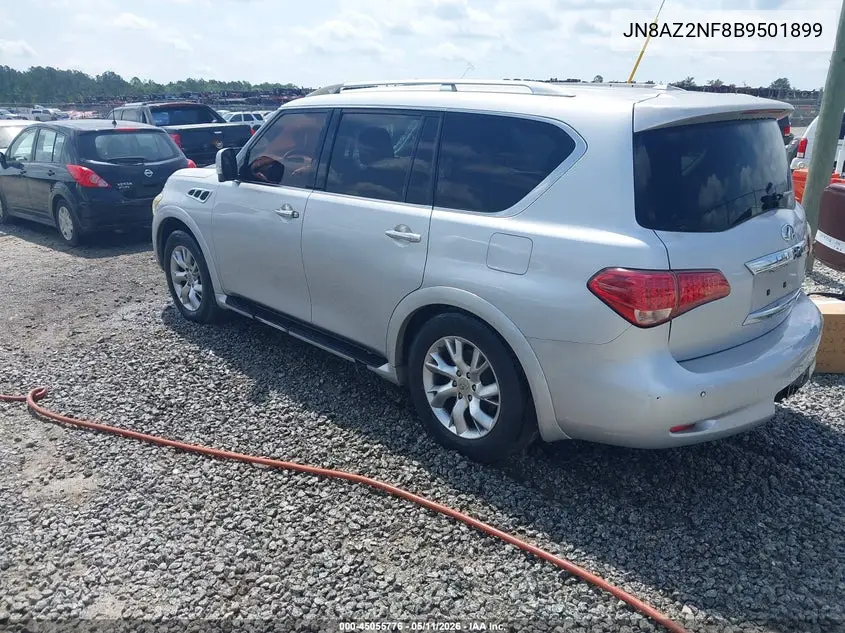 2011 Infiniti Qx56 VIN: JN8AZ2NF8B9501899 Lot: 45055776
