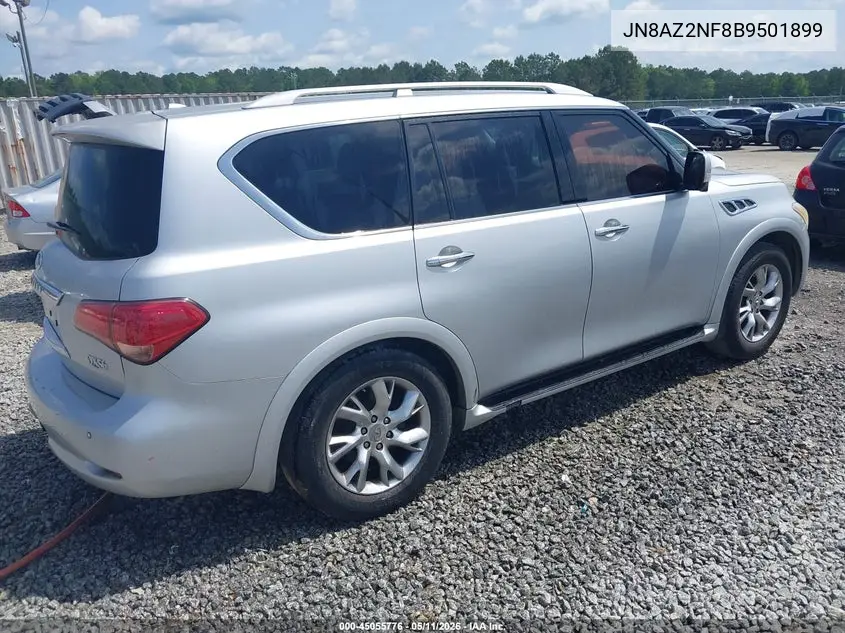 2011 Infiniti Qx56 VIN: JN8AZ2NF8B9501899 Lot: 45055776