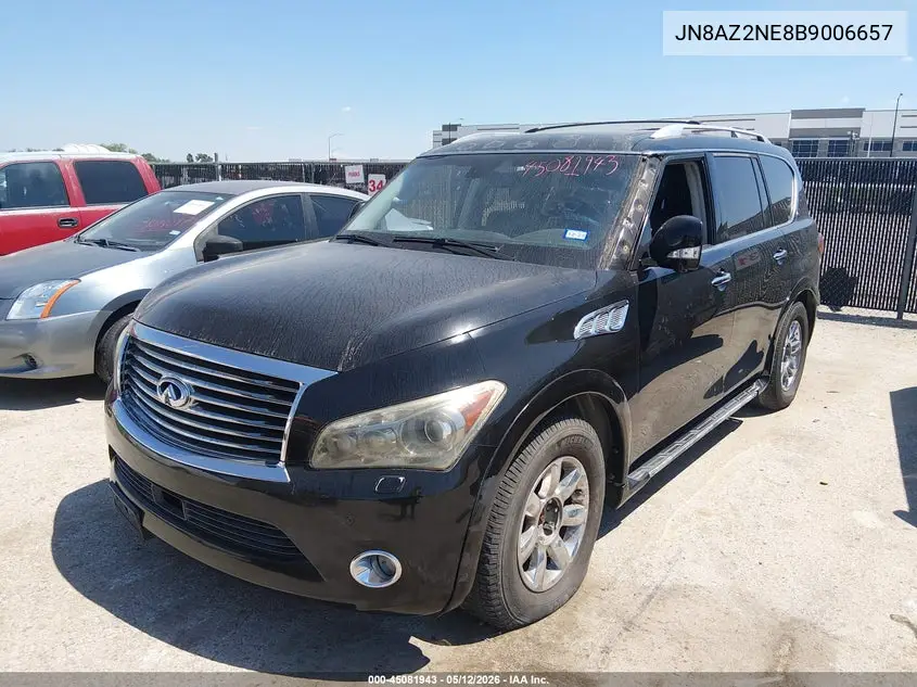2011 Infiniti Qx56 VIN: JN8AZ2NE8B9006657 Lot: 45081943
