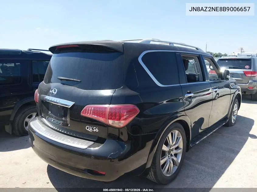 2011 Infiniti Qx56 VIN: JN8AZ2NE8B9006657 Lot: 45081943