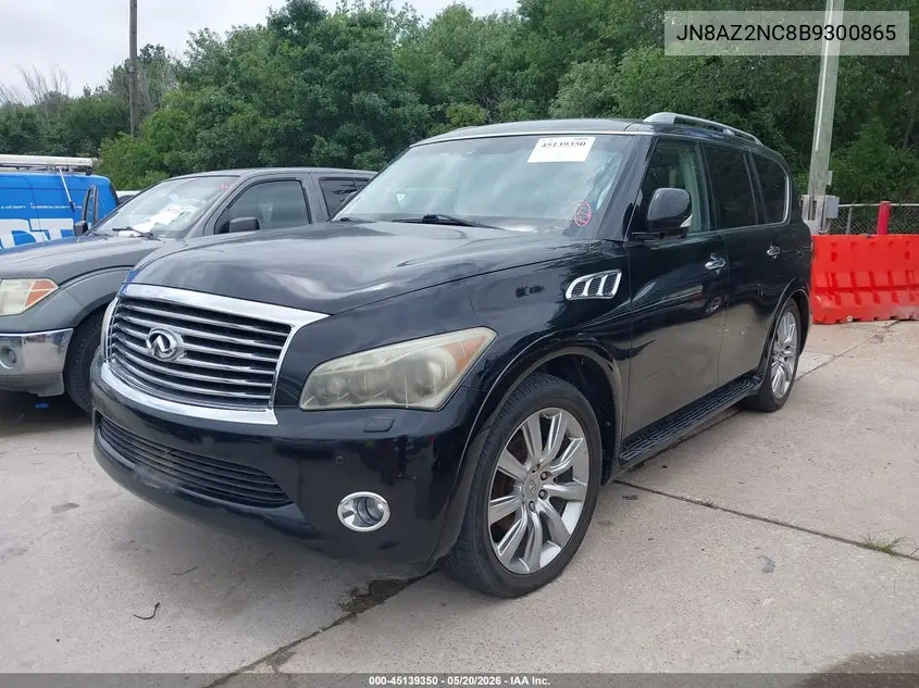 2011 Infiniti Qx56 VIN: JN8AZ2NC8B9300865 Lot: 45139350