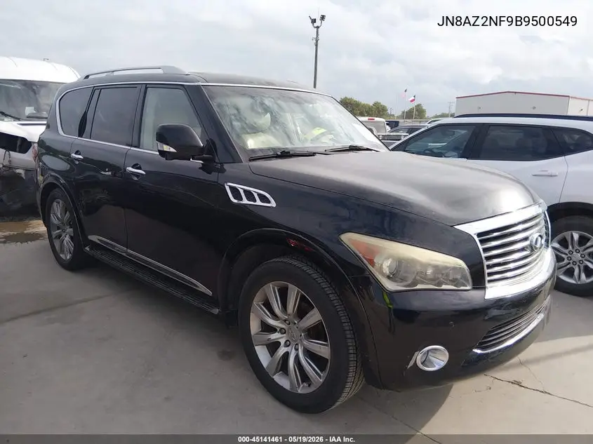 2011 Infiniti Qx56 VIN: JN8AZ2NF9B9500549 Lot: 45141461