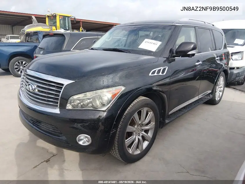 2011 Infiniti Qx56 VIN: JN8AZ2NF9B9500549 Lot: 45141461