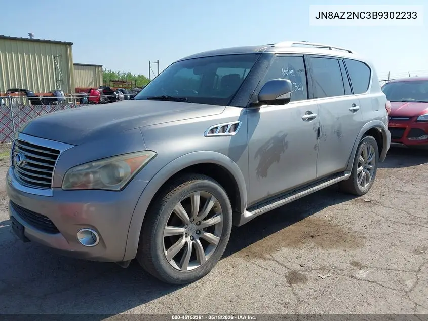 2011 Infiniti Qx56 VIN: JN8AZ2NC3B9302233 Lot: 45152361