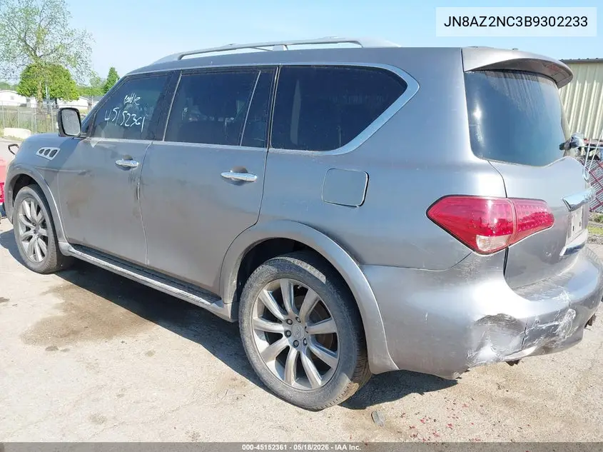 2011 Infiniti Qx56 VIN: JN8AZ2NC3B9302233 Lot: 45152361