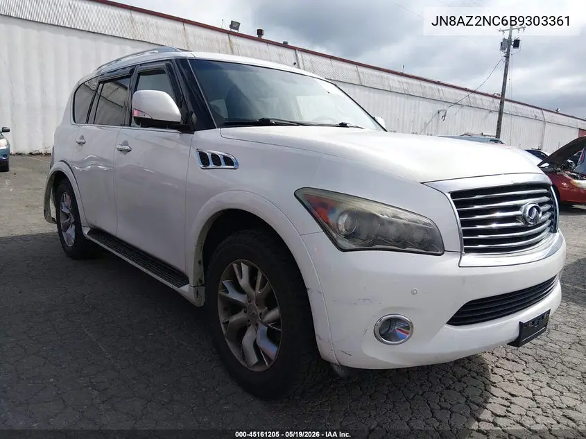2011 Infiniti Qx56 VIN: JN8AZ2NC6B9303361 Lot: 45161205