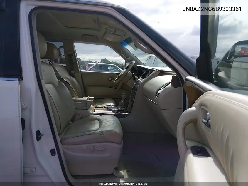2011 Infiniti Qx56 VIN: JN8AZ2NC6B9303361 Lot: 45161205