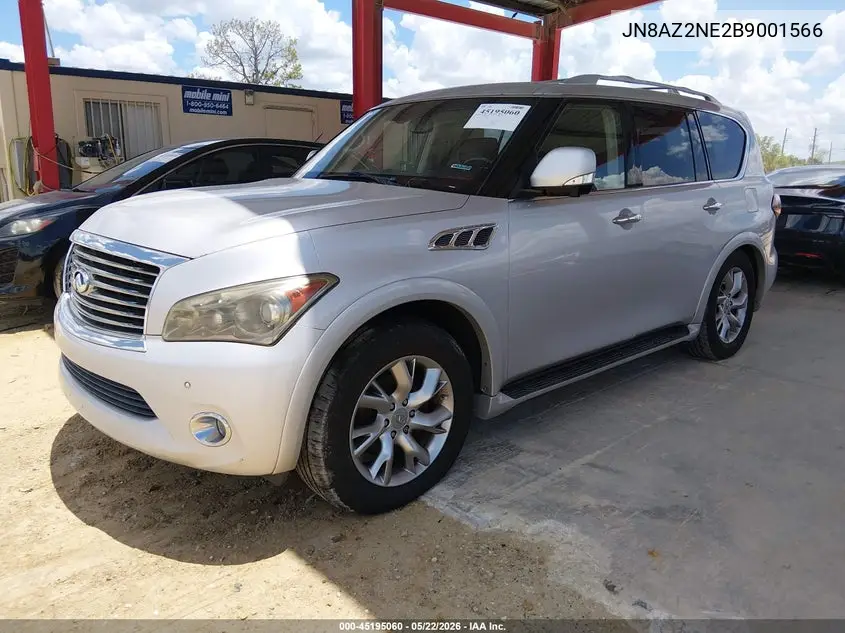 2011 Infiniti Qx56 VIN: JN8AZ2NE2B9001566 Lot: 45195060