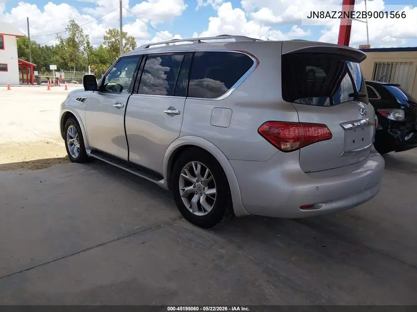 2011 Infiniti Qx56 VIN: JN8AZ2NE2B9001566 Lot: 45195060