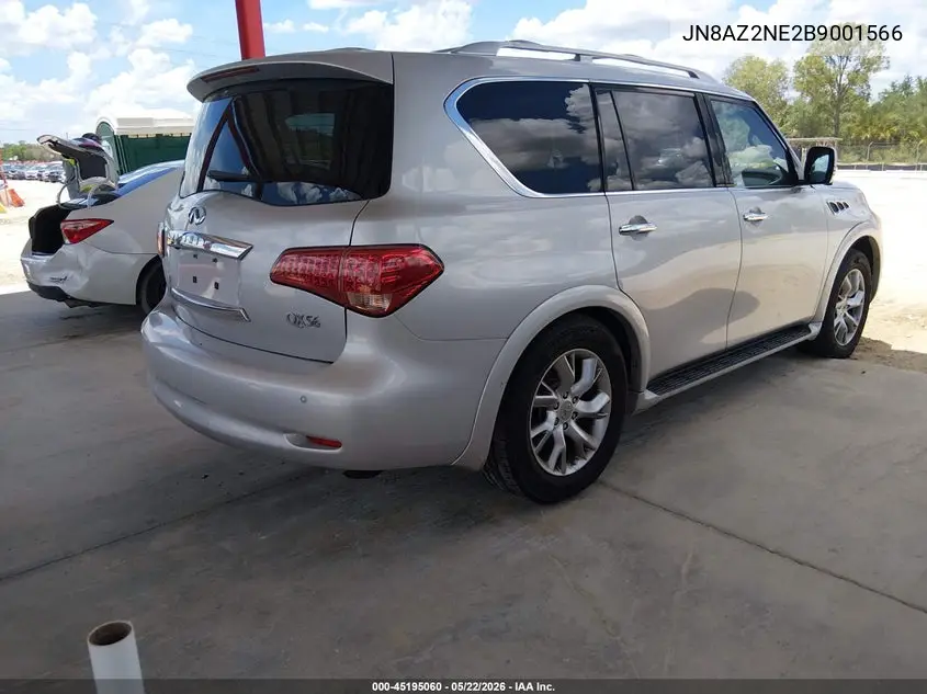2011 Infiniti Qx56 VIN: JN8AZ2NE2B9001566 Lot: 45195060
